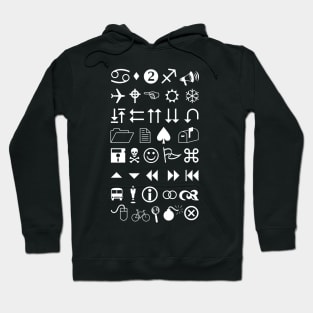 Classic Font Images Hoodie